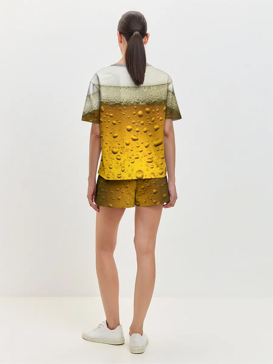 Женская пижама с шортами / ПИВО