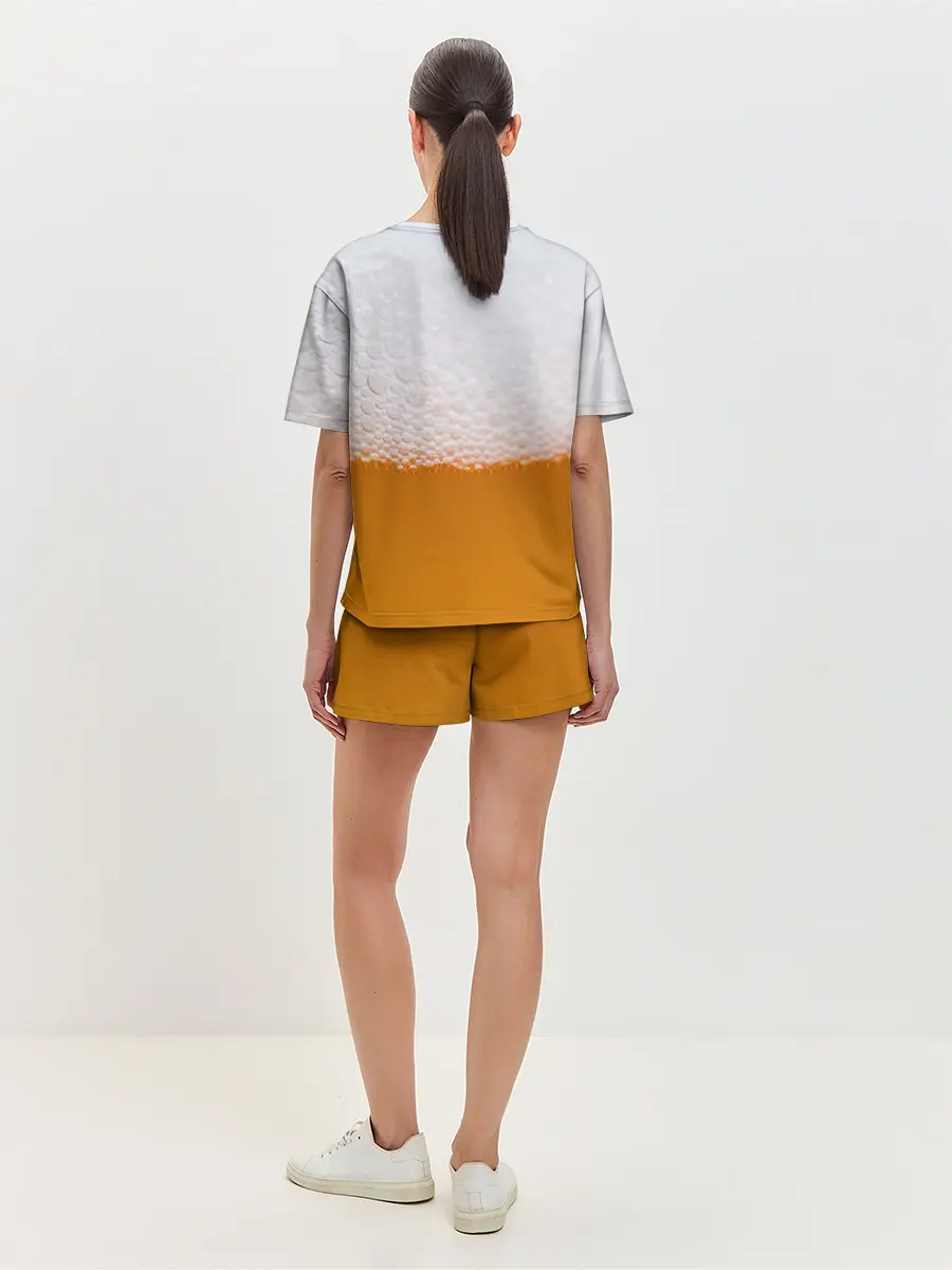 Женская пижама с шортами / ТЕМА:ПИВО