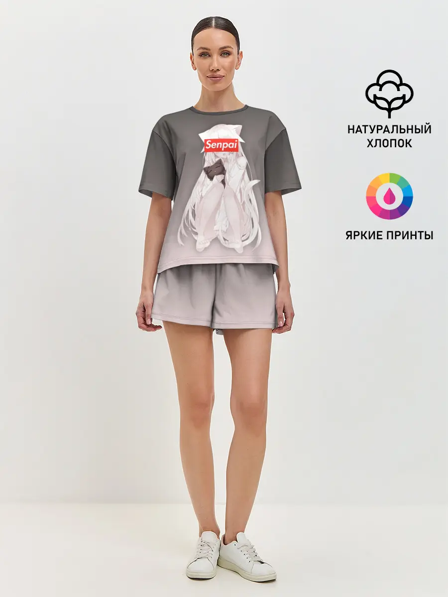 Женская пижама с шортами / Senpai