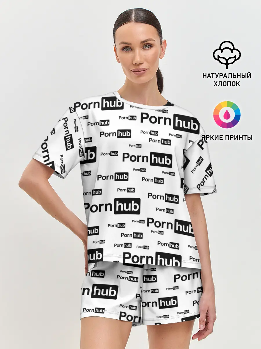 Женская пижама с шортами / PornHub