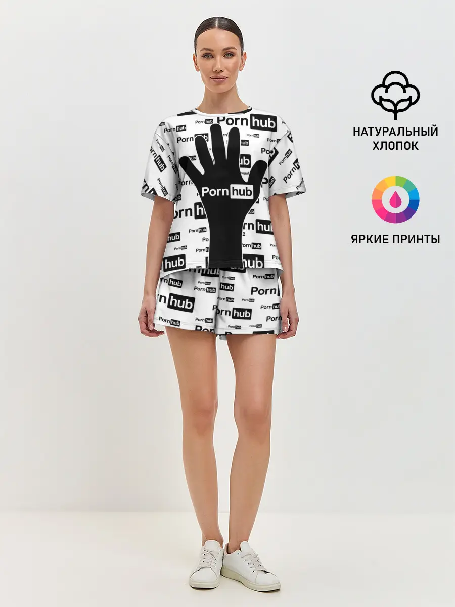 Женская пижама с шортами / PornHub