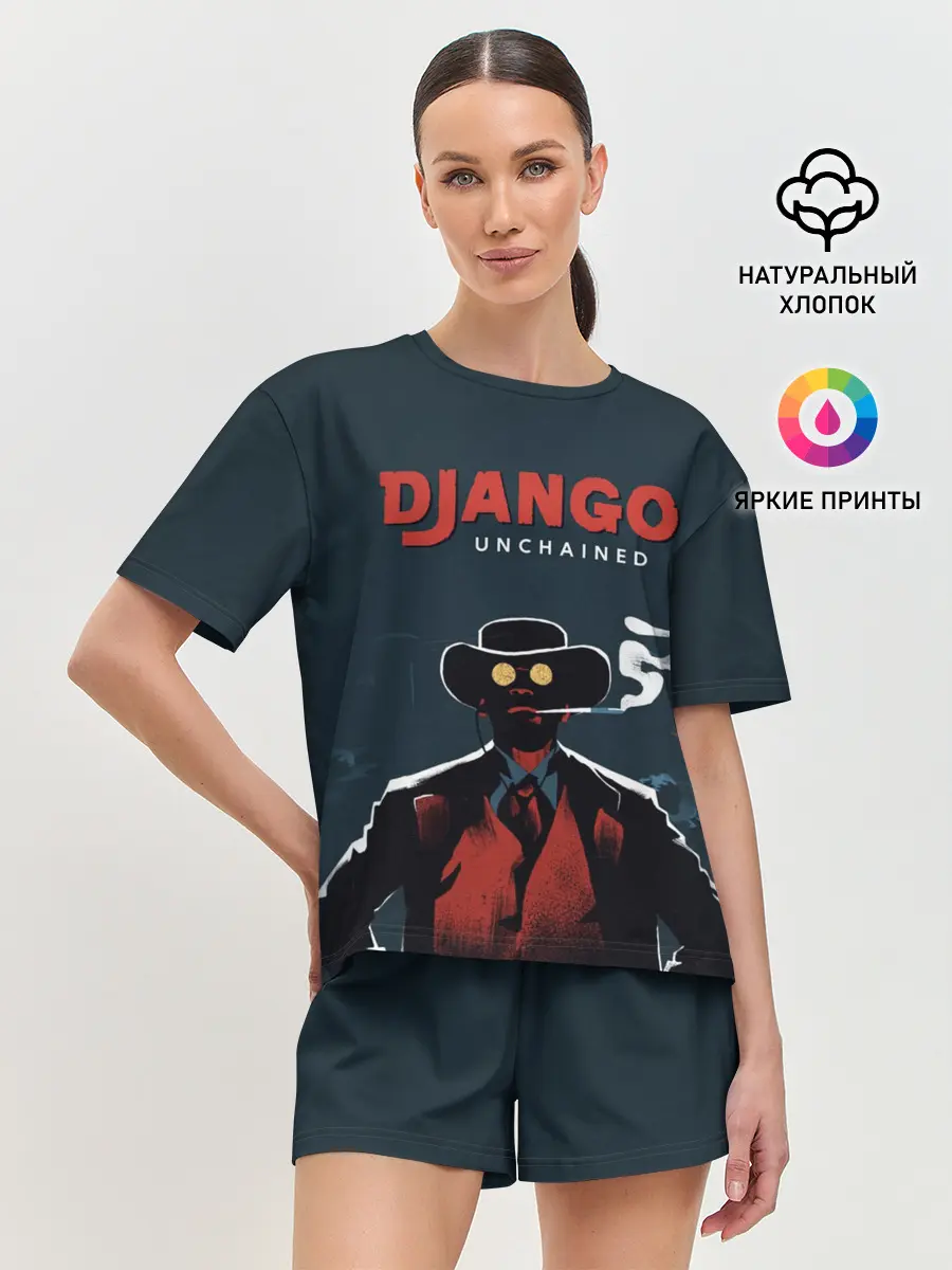 Женская пижама с шортами / Django