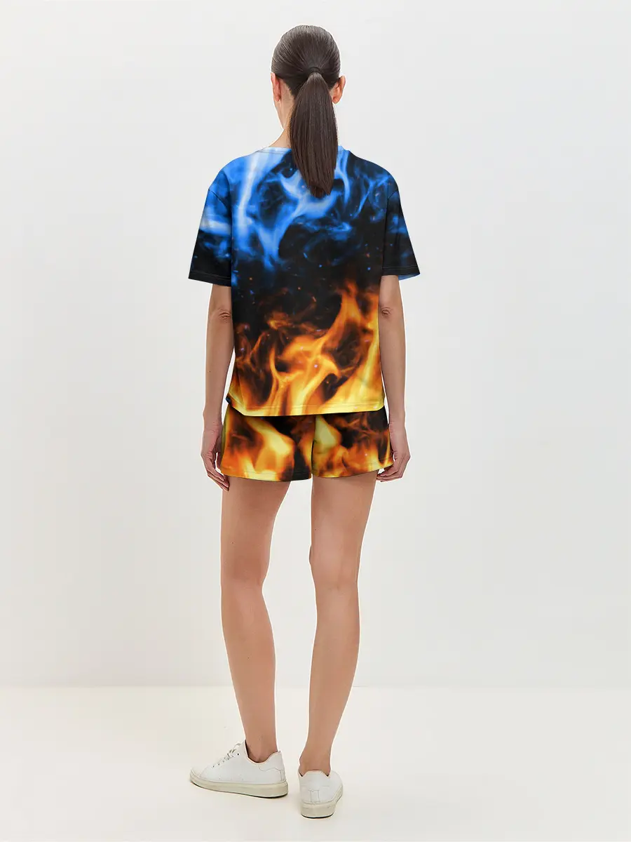 Женская пижама с шортами / БИТВА ОГНЕЙ