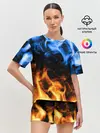 Женская пижама с шортами / БИТВА ОГНЕЙ