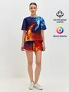 Женская пижама с шортами / БИТВА ОГНЕЙ