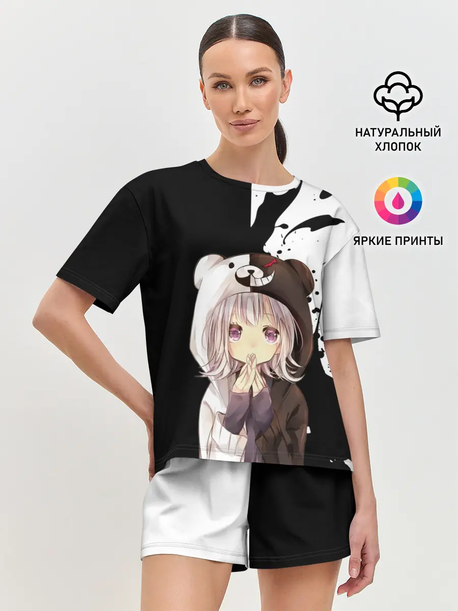 Женская пижама с шортами / Danganropa