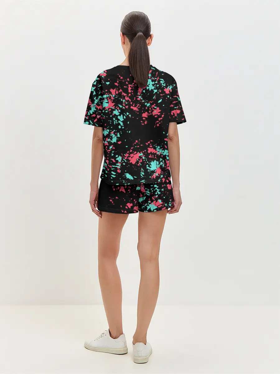 Женская пижама с шортами / Marshmello