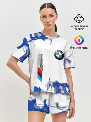 Женская пижама с шортами / BMW
