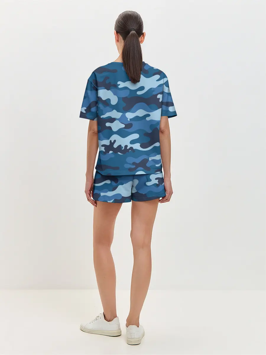 Женская пижама с шортами / МИЛИТАРИ