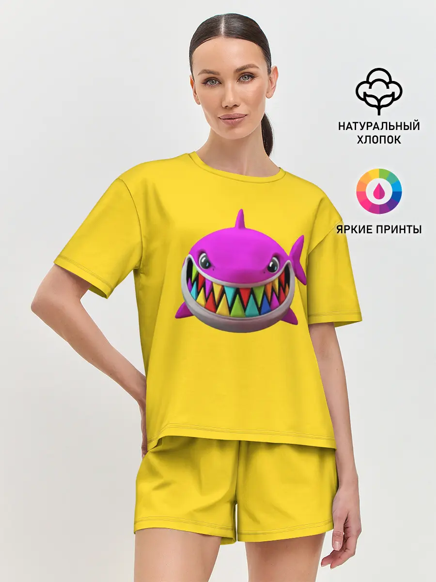 Женская пижама с шортами / 6IX9INE