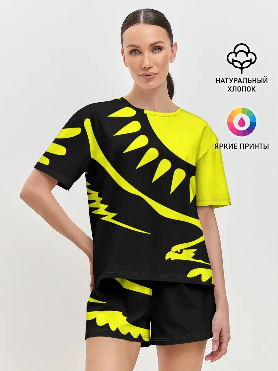 Женская пижама с шортами / Kazakhstan