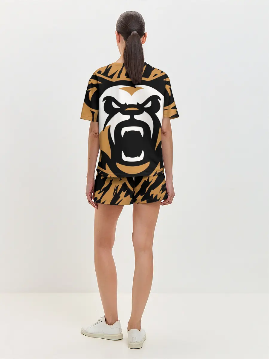 Женская пижама с шортами / Зверь