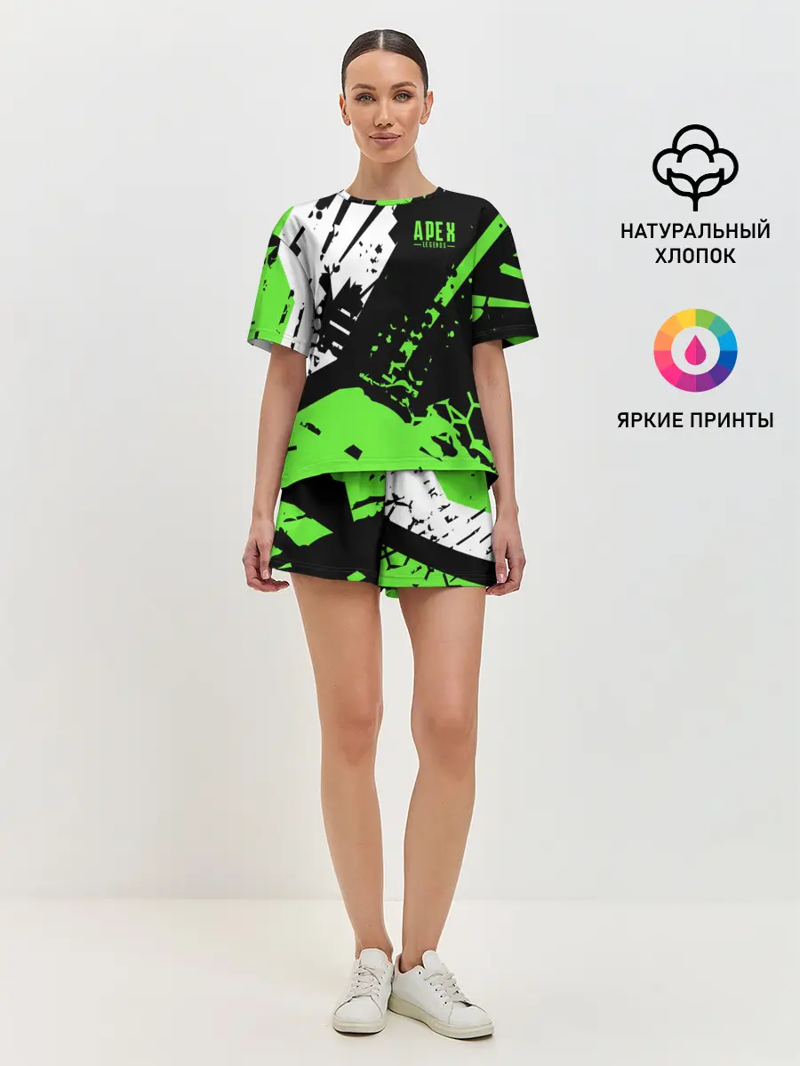 Женская пижама с шортами / Apex Legends