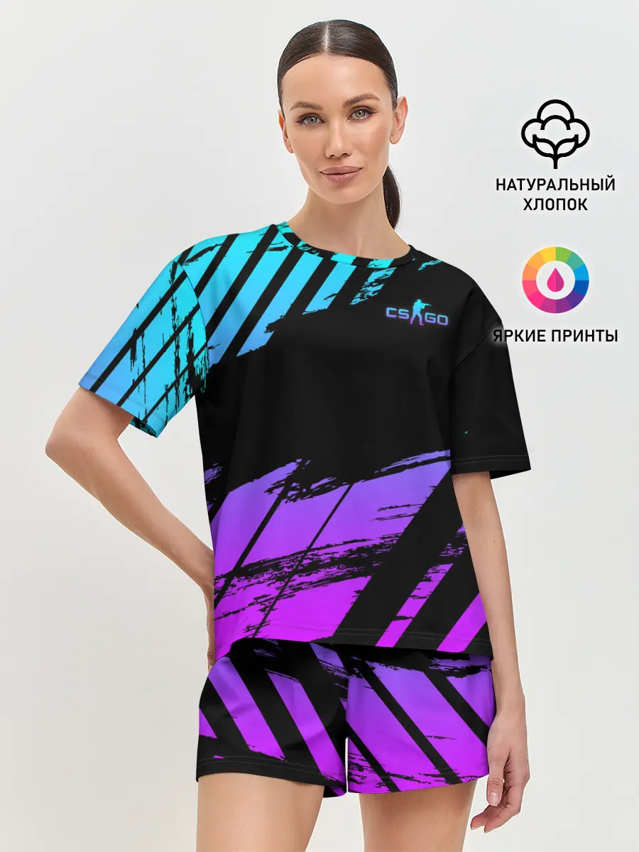 Женская пижама с шортами / Counter-Strike