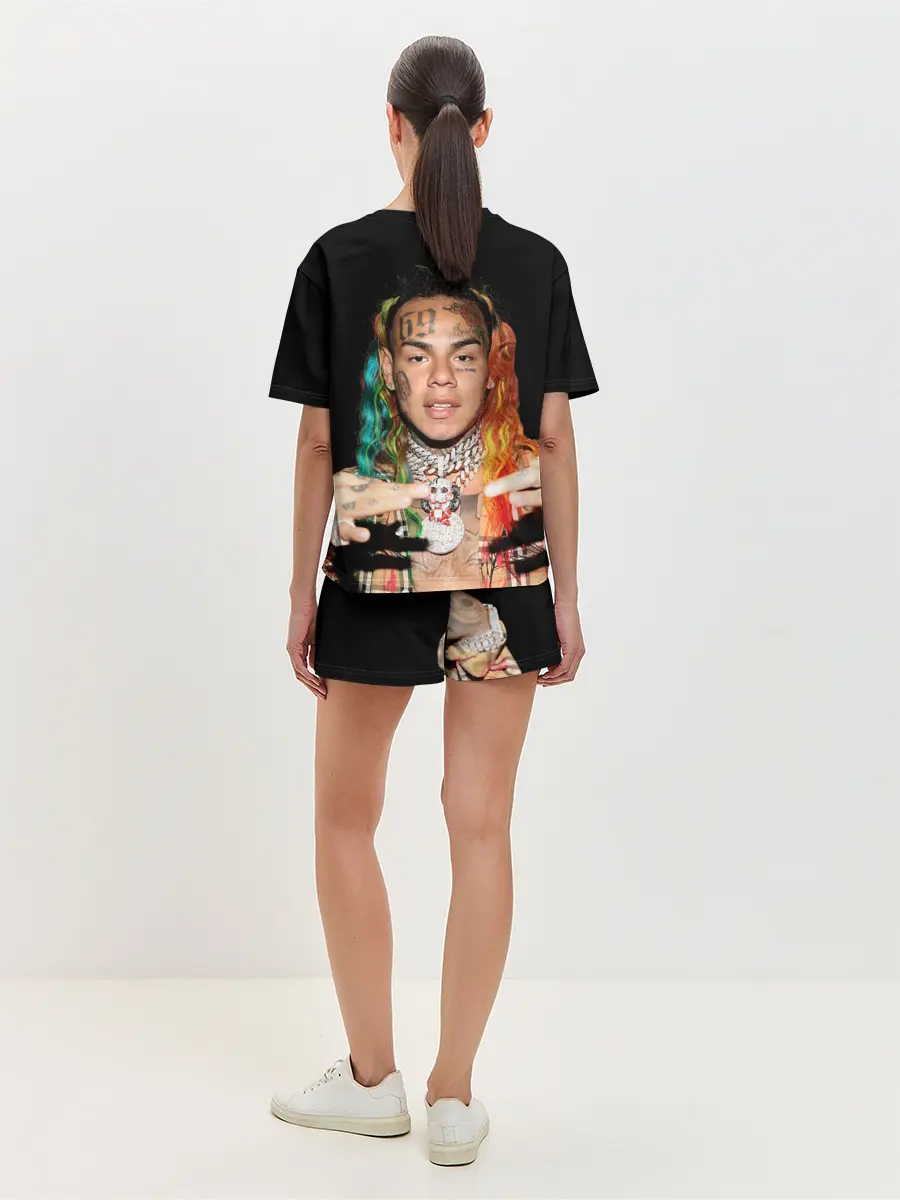 Женская пижама с шортами / 6IX9INE