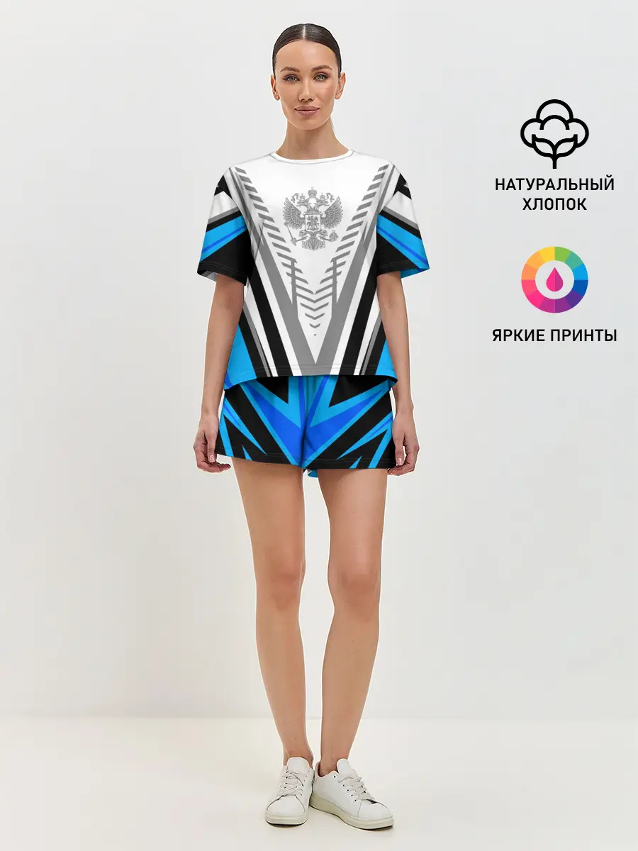 Женская пижама с шортами / Россия