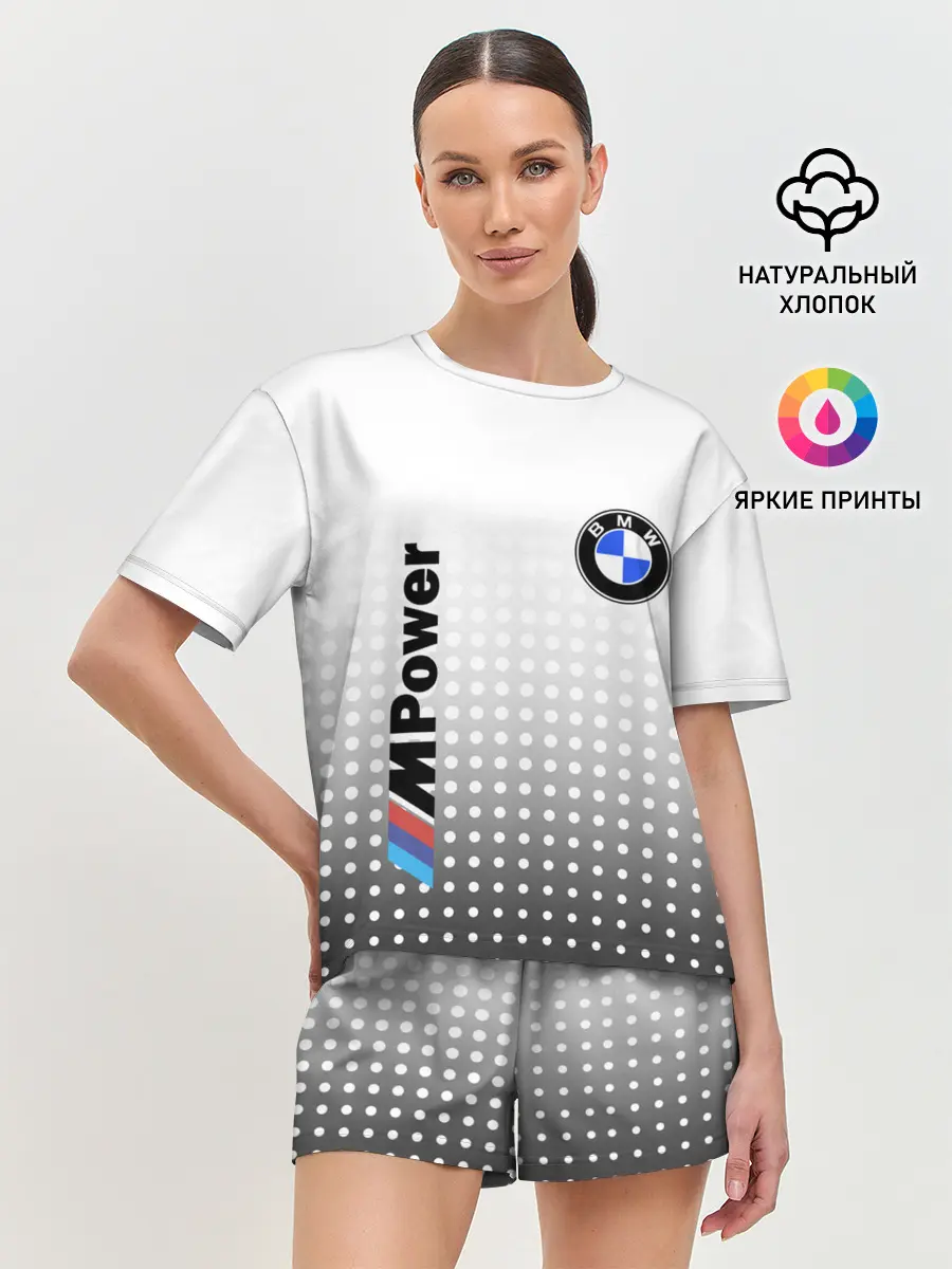 Женская пижама с шортами / BMW