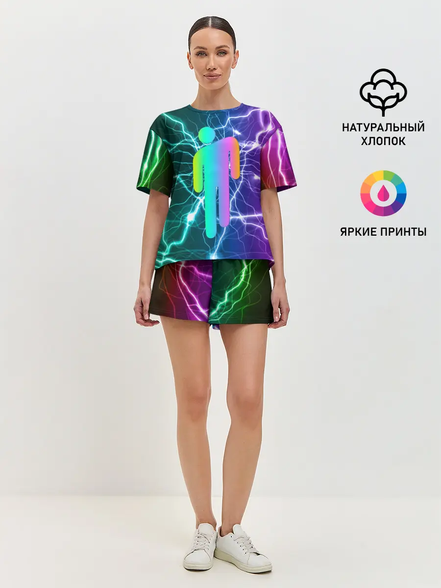 Женская пижама с шортами / BILLIE EILISH