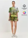 Женская пижама с шортами / Лес мой храм