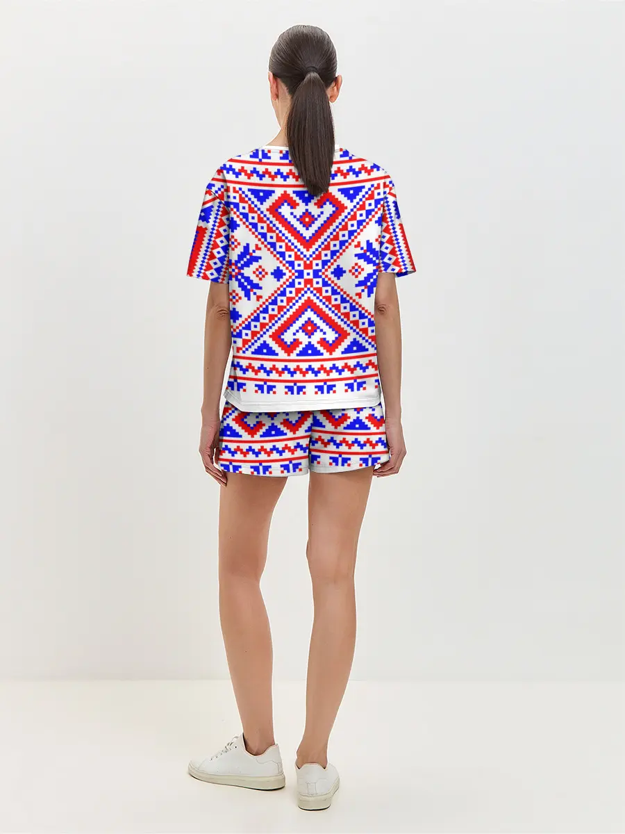 Женская пижама с шортами / Лес мой храм