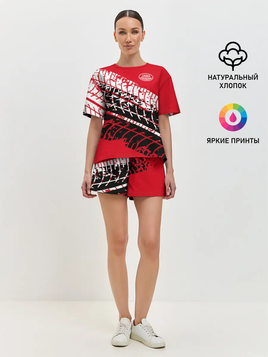 Женская пижама с шортами / JAWA