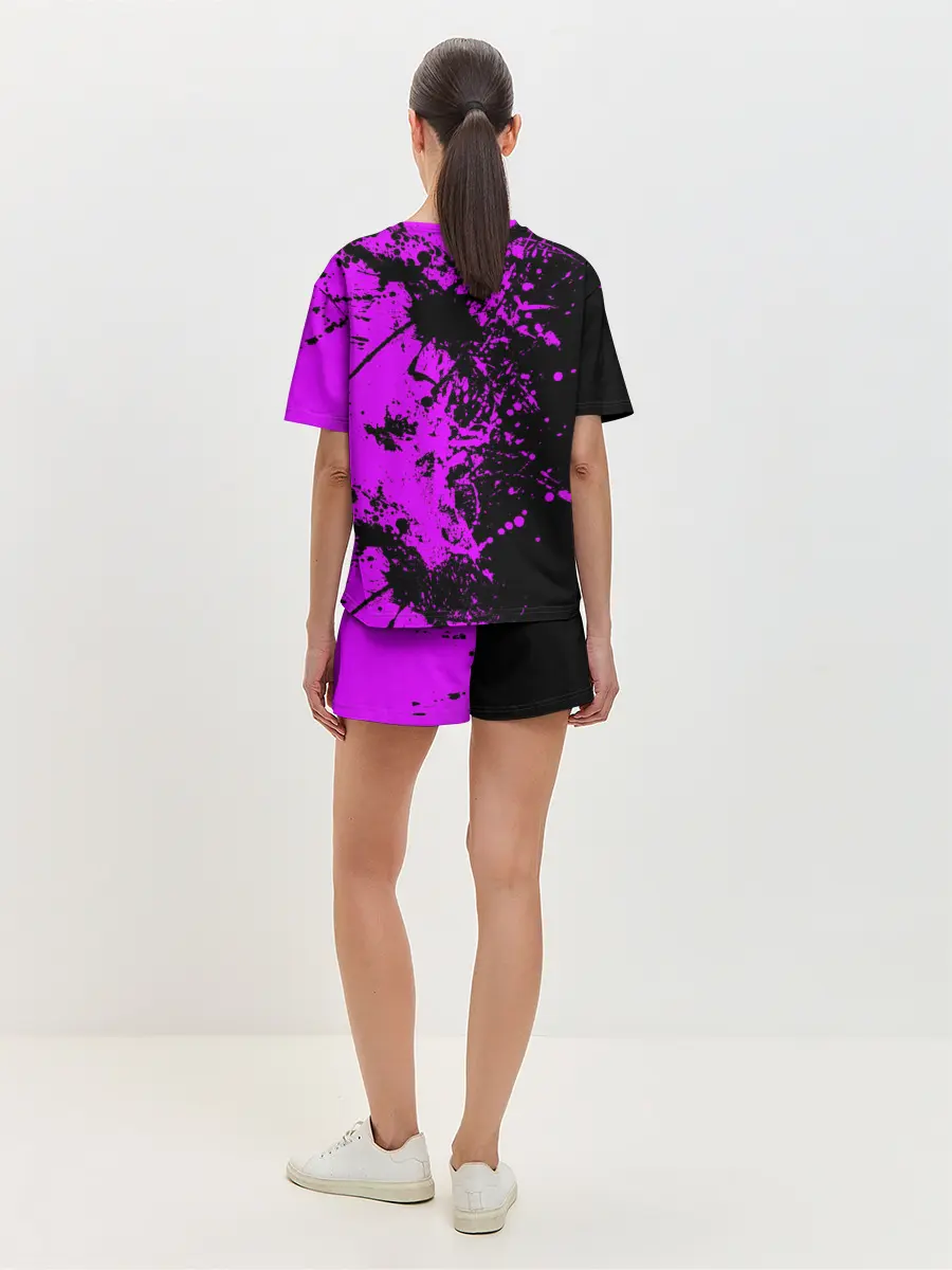 Женская пижама с шортами / Чёрная магия