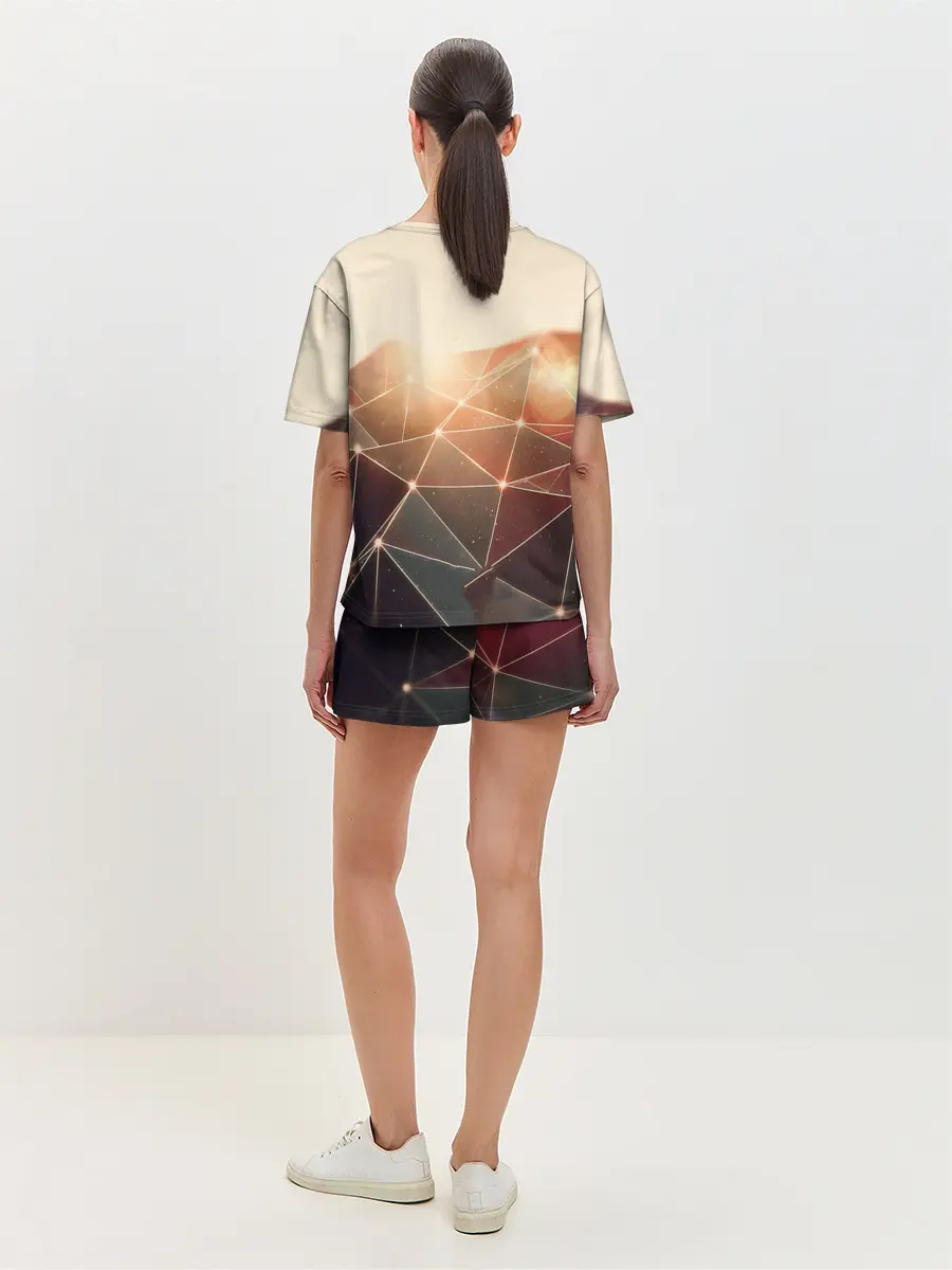 Женская пижама с шортами / ABSTRACT DIGITAL