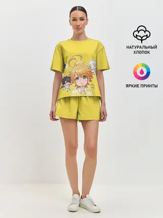 Женская пижама с шортами / Обещанный Неверленд