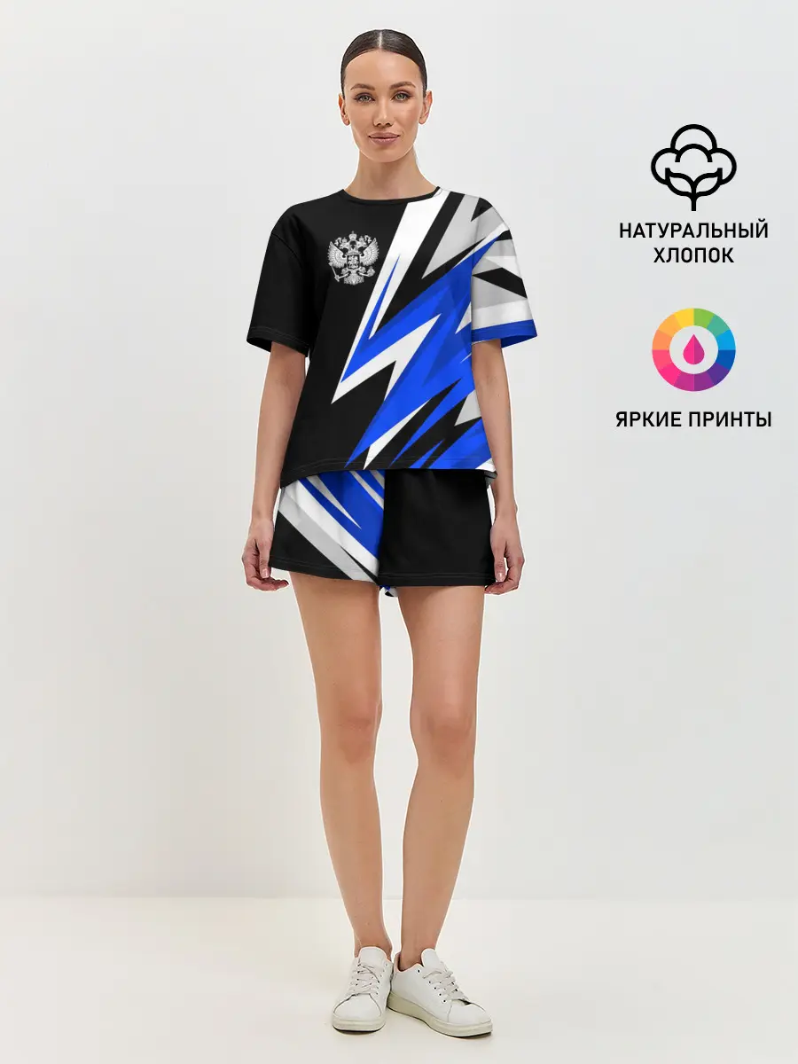 Женская пижама с шортами / Россия