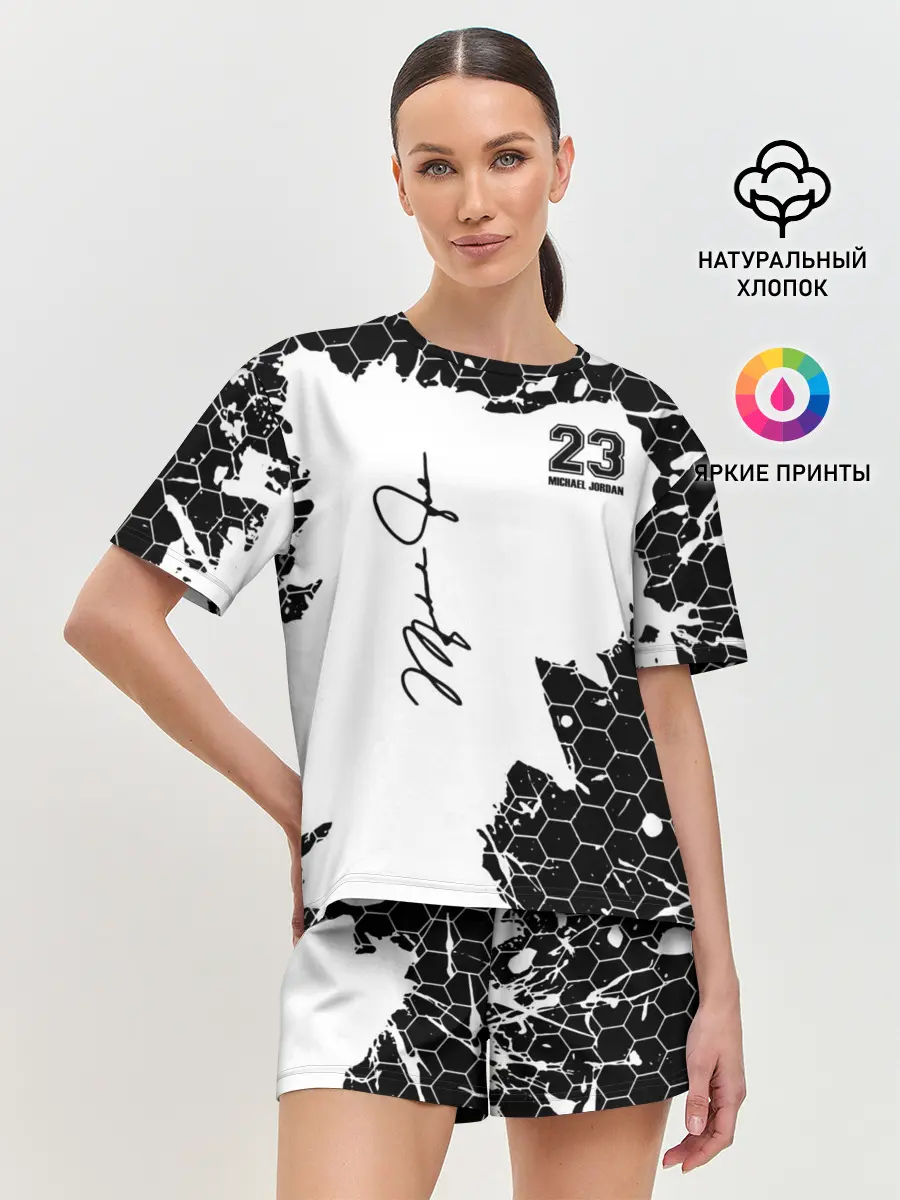 Женская пижама с шортами / Michael Jordan 23