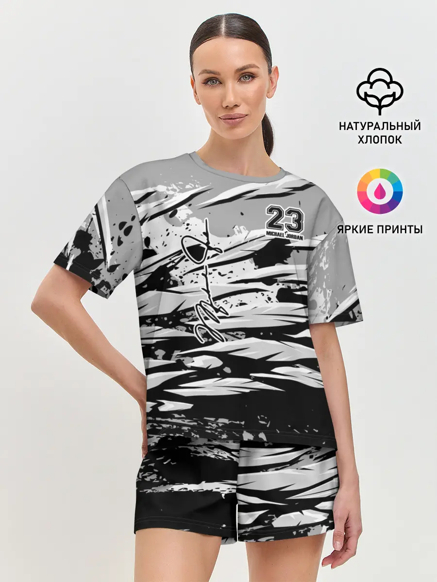 Женская пижама с шортами / Michael Jordan 23