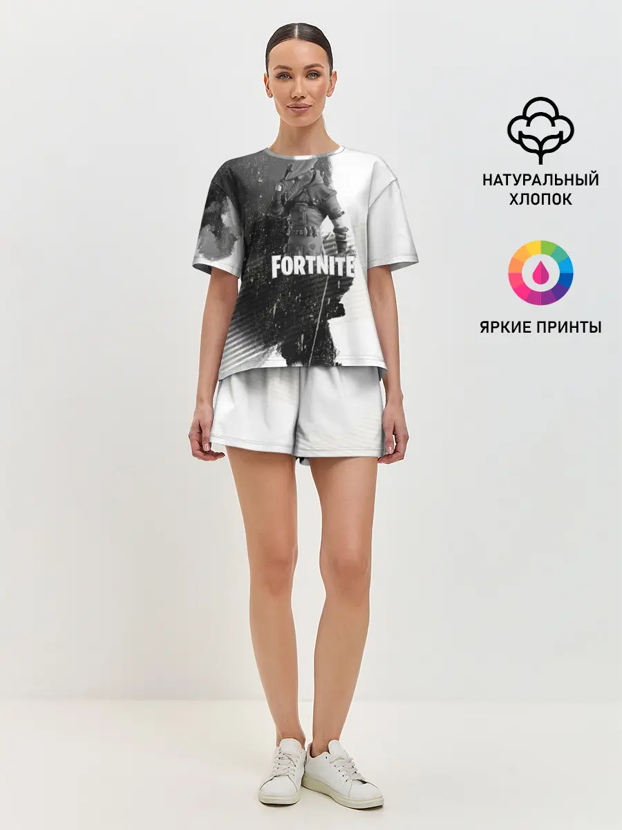 Женская пижама с шортами / Fortnite