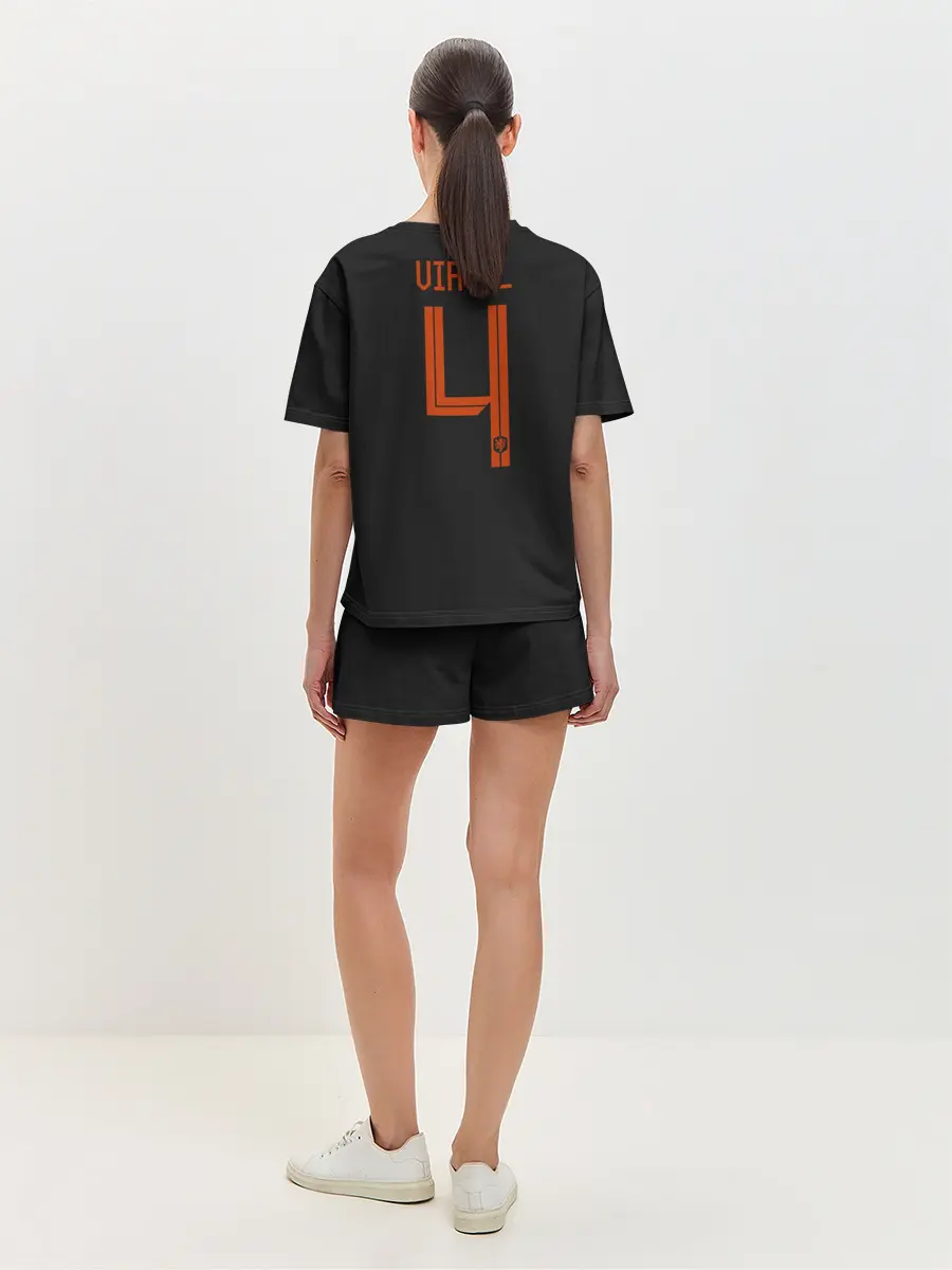 Женская пижама с шортами / Van Dijk away EURO 2020