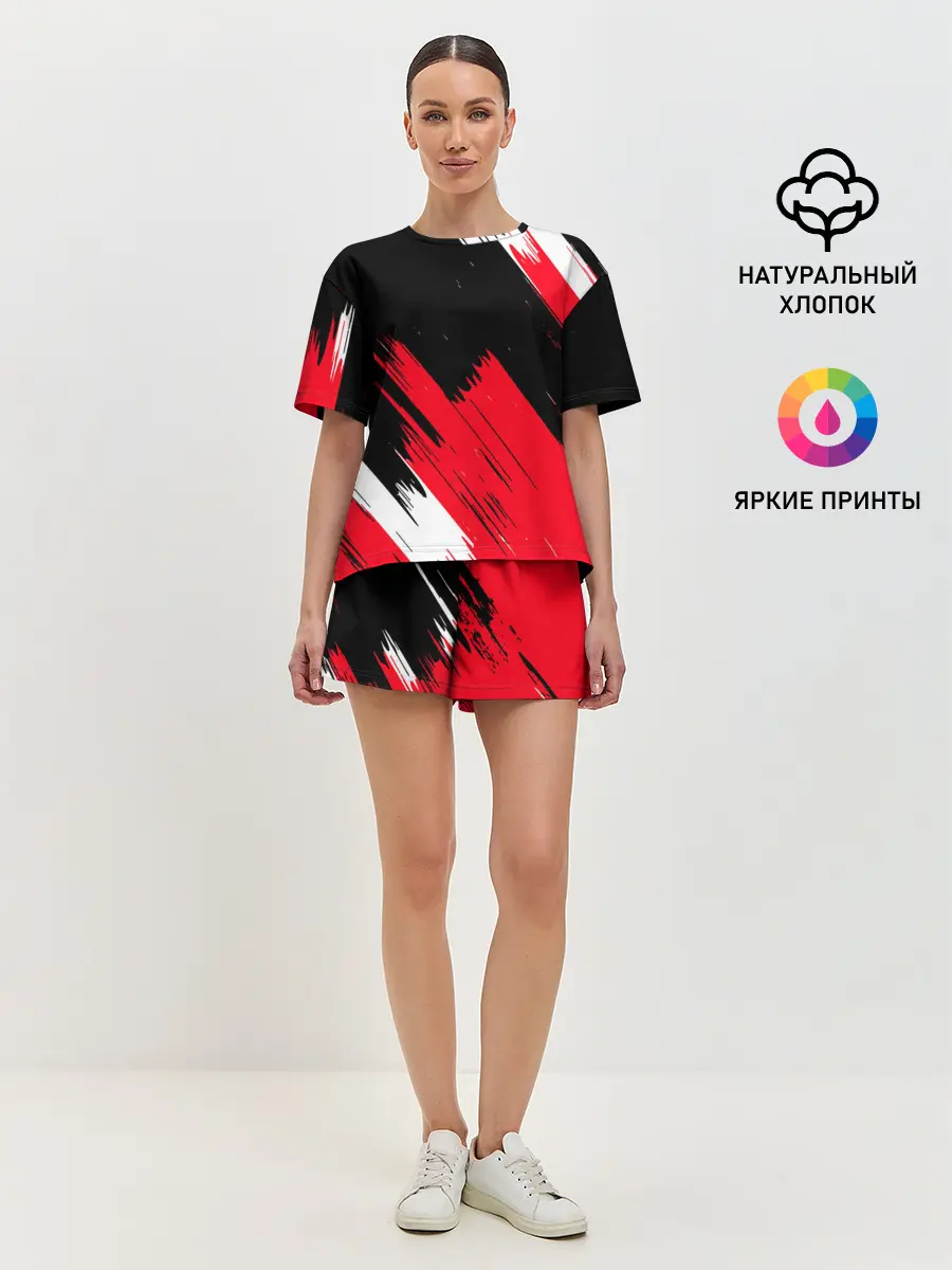 Женская пижама с шортами / ТЕКСТУРА.