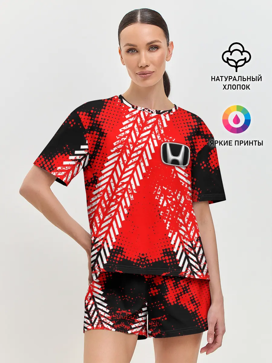 Женская пижама с шортами / HONDA