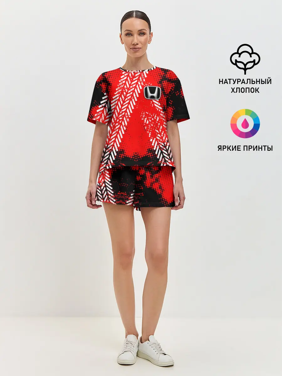 Женская пижама с шортами / HONDA
