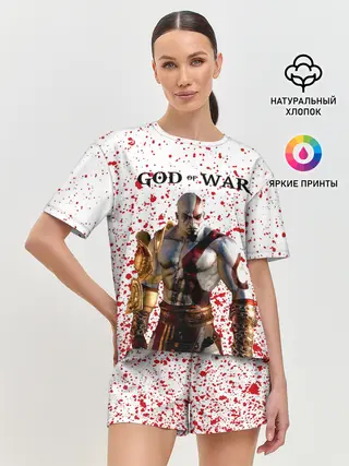 Женская пижама с шортами / GOD OF WAR