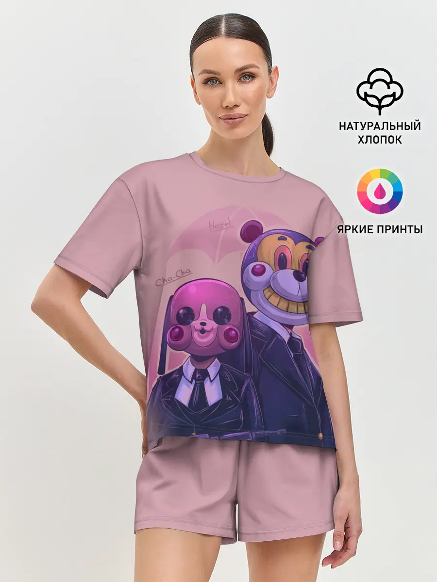 Женская пижама с шортами / Академия Амбрелла