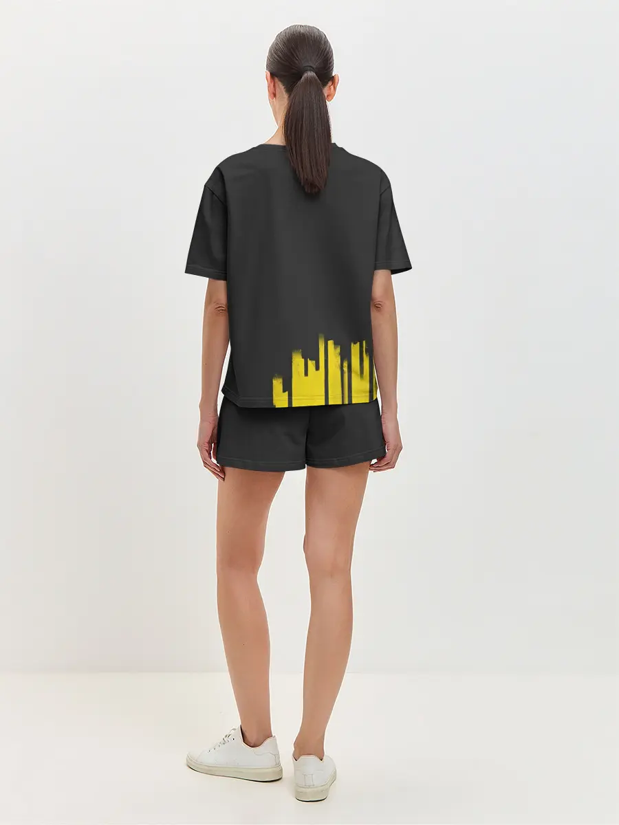 Женская пижама с шортами / Skull One Piece