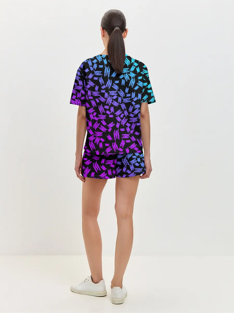 Женская пижама с шортами / PATTERN MONSTER ENERGY