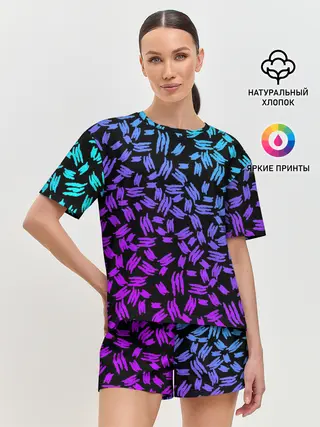 Женская пижама с шортами / PATTERN MONSTER ENERGY