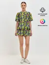 Женская пижама с шортами / Кактусы