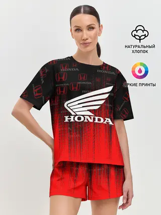 Женская пижама с шортами / HONDA