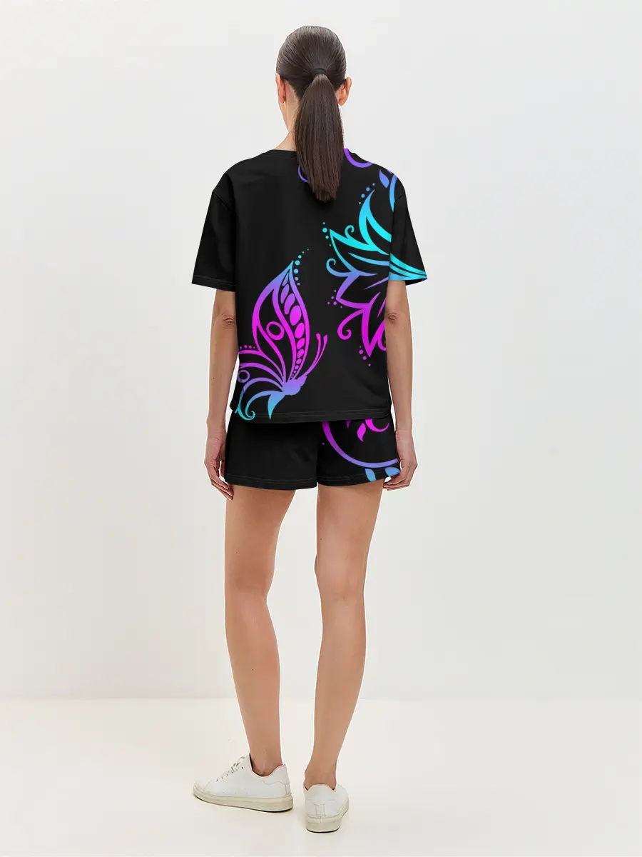 Женская пижама с шортами / BTS