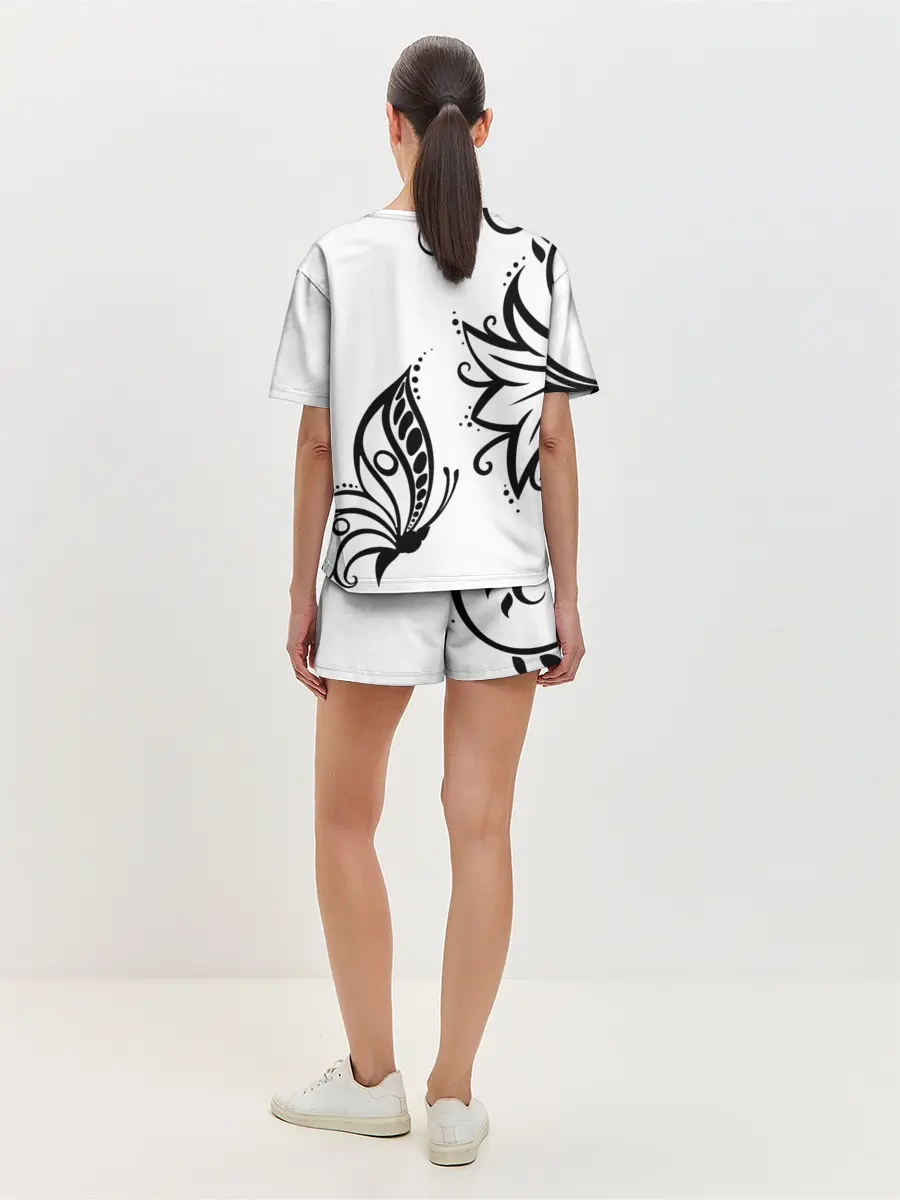 Женская пижама с шортами / BTS