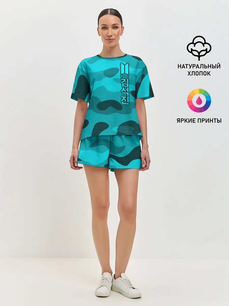 Женская пижама с шортами / BTS