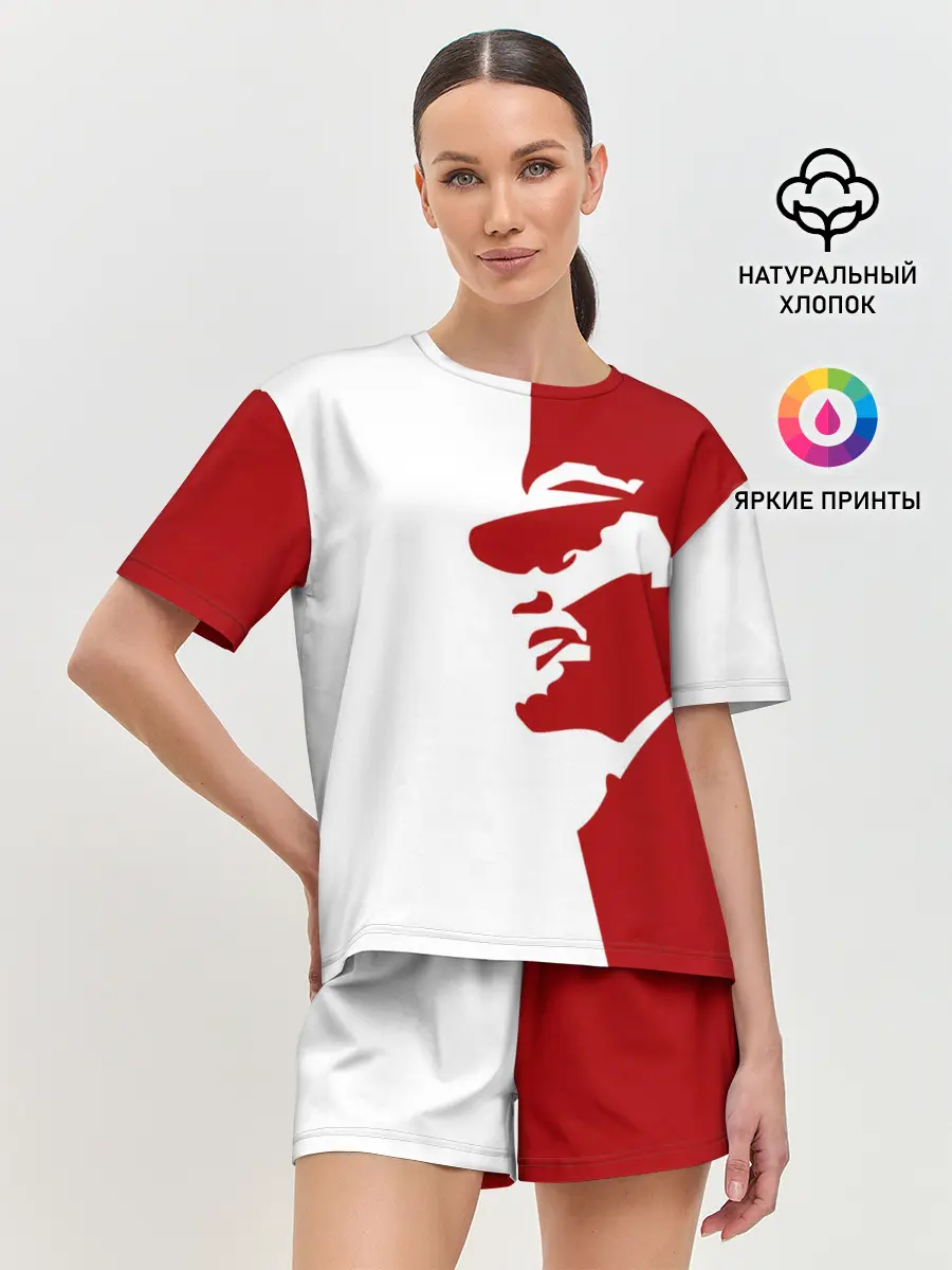 Женская пижама с шортами / Владимир Ленин | СССР