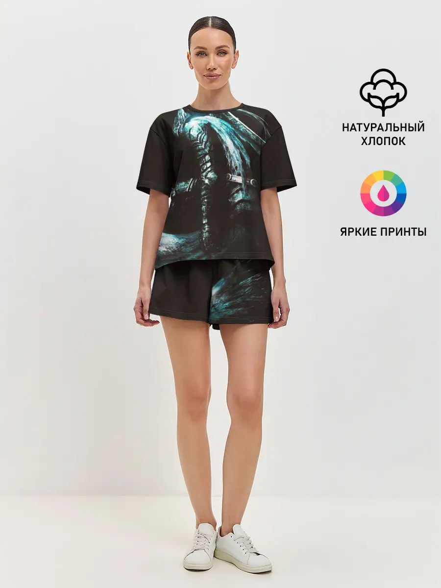 Женская пижама с шортами / Dark Souls 3 Artorias art