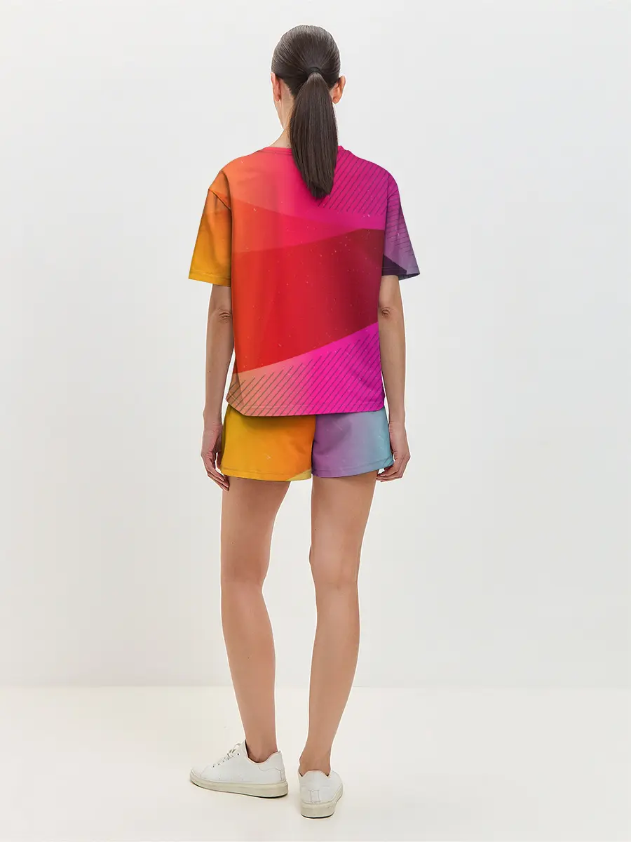 Женская пижама с шортами / ABSTRACT