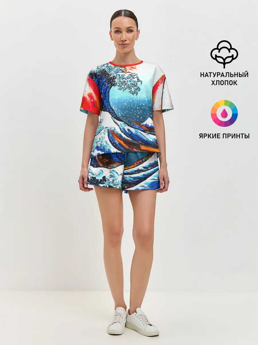 Женская пижама с шортами / Ghost of Tsushima.